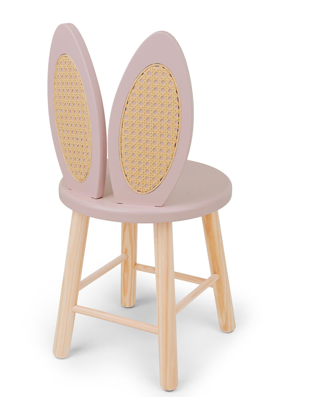 Cadeira Infantil Coelho Rosa