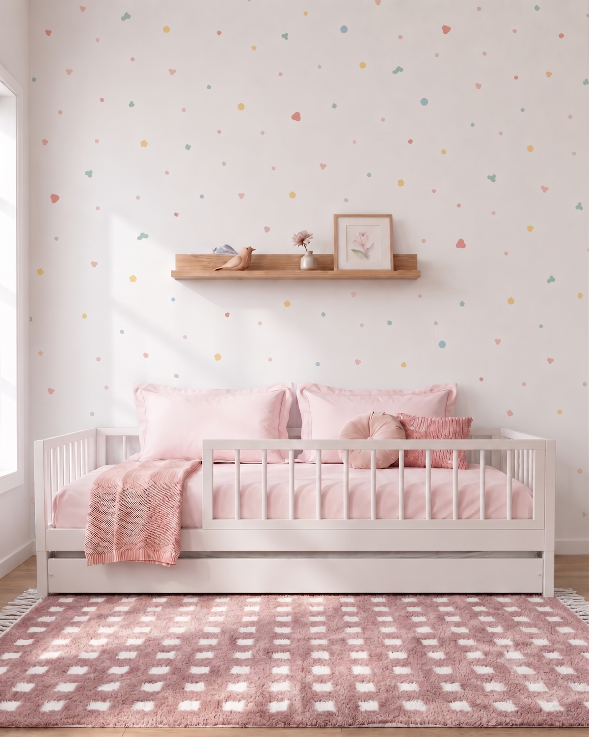 Palito Convertible Trundle Bed · 4-in-1 · Off-white