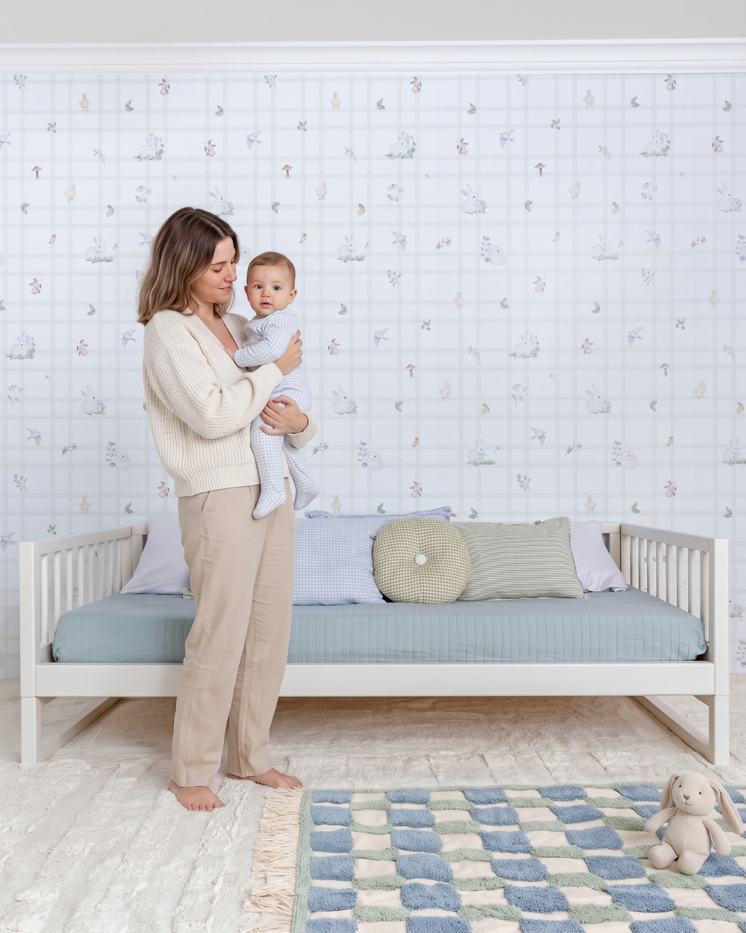 Cama Palito Evolutiva · 4 em 1 · Off white