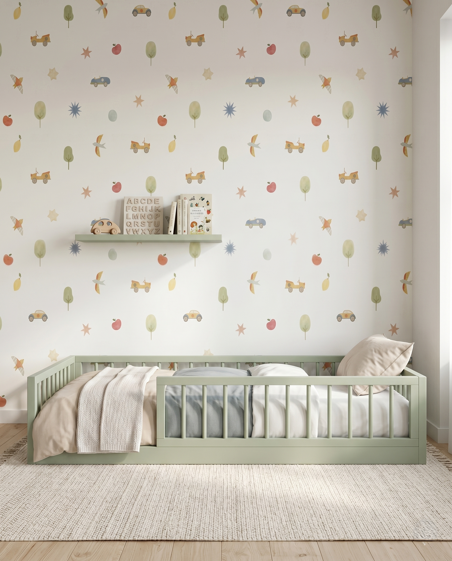 Cama Palito Evolutiva · 4 em 1 · Verde