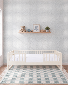 Cama Palito Evolutiva · 4 em 1 · Off White · Saída Central
