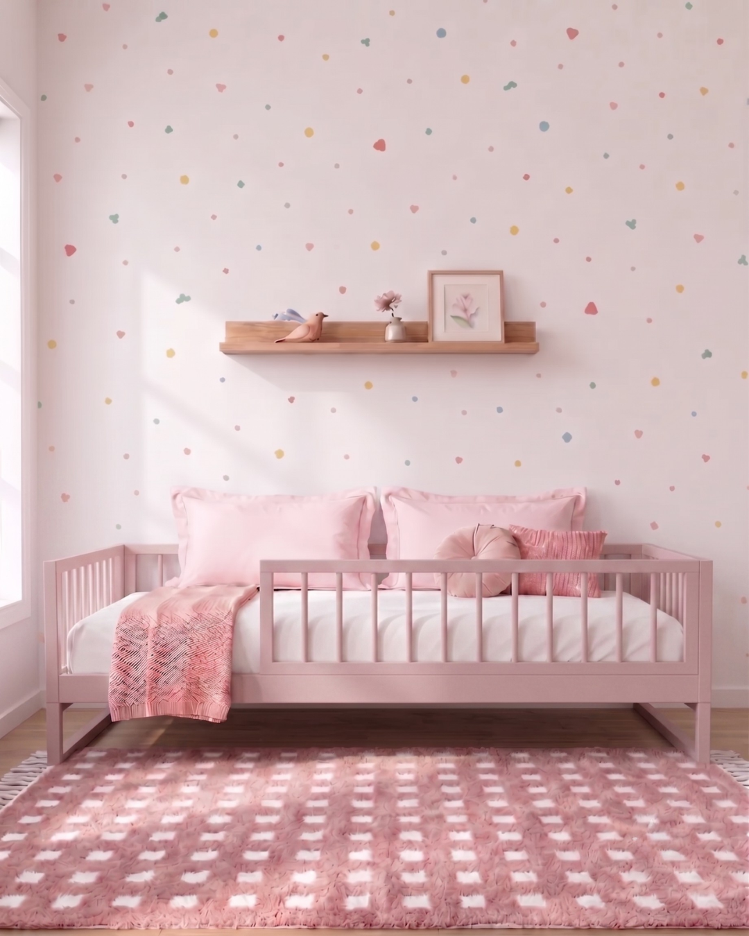 Cama Palito Evolutiva · 4 em 1 · Rosa