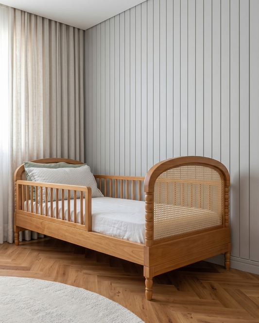 Cama Lorde Evolutiva · 4 em 1 · Madeira Carvalho