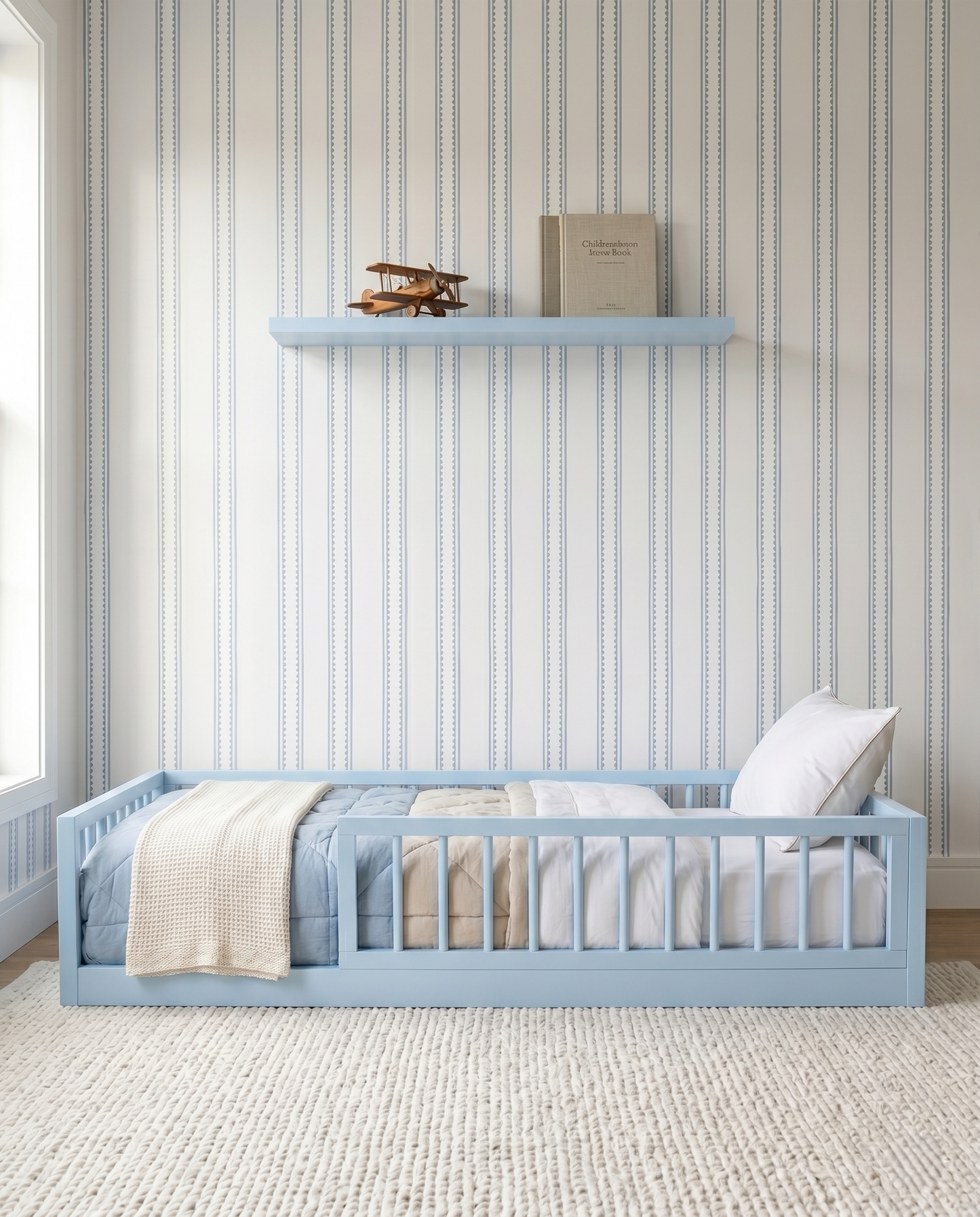 Cama Palito Evolutiva · 4 em 1 · Azul