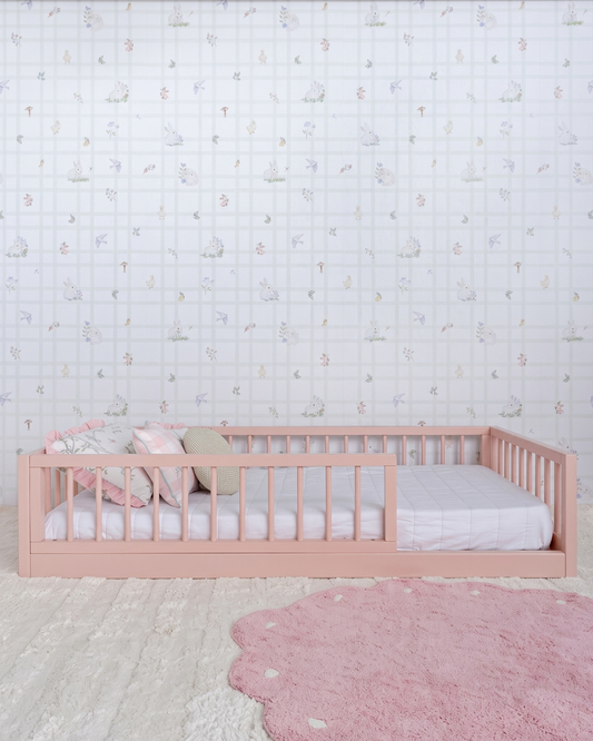 Cama Palito Evolutiva · 4 em 1 · Rosa