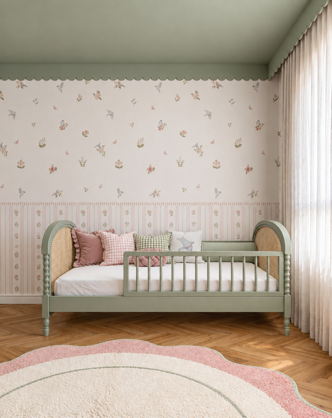 Cama Lorde Evolutiva · 4 em 1 · Verde