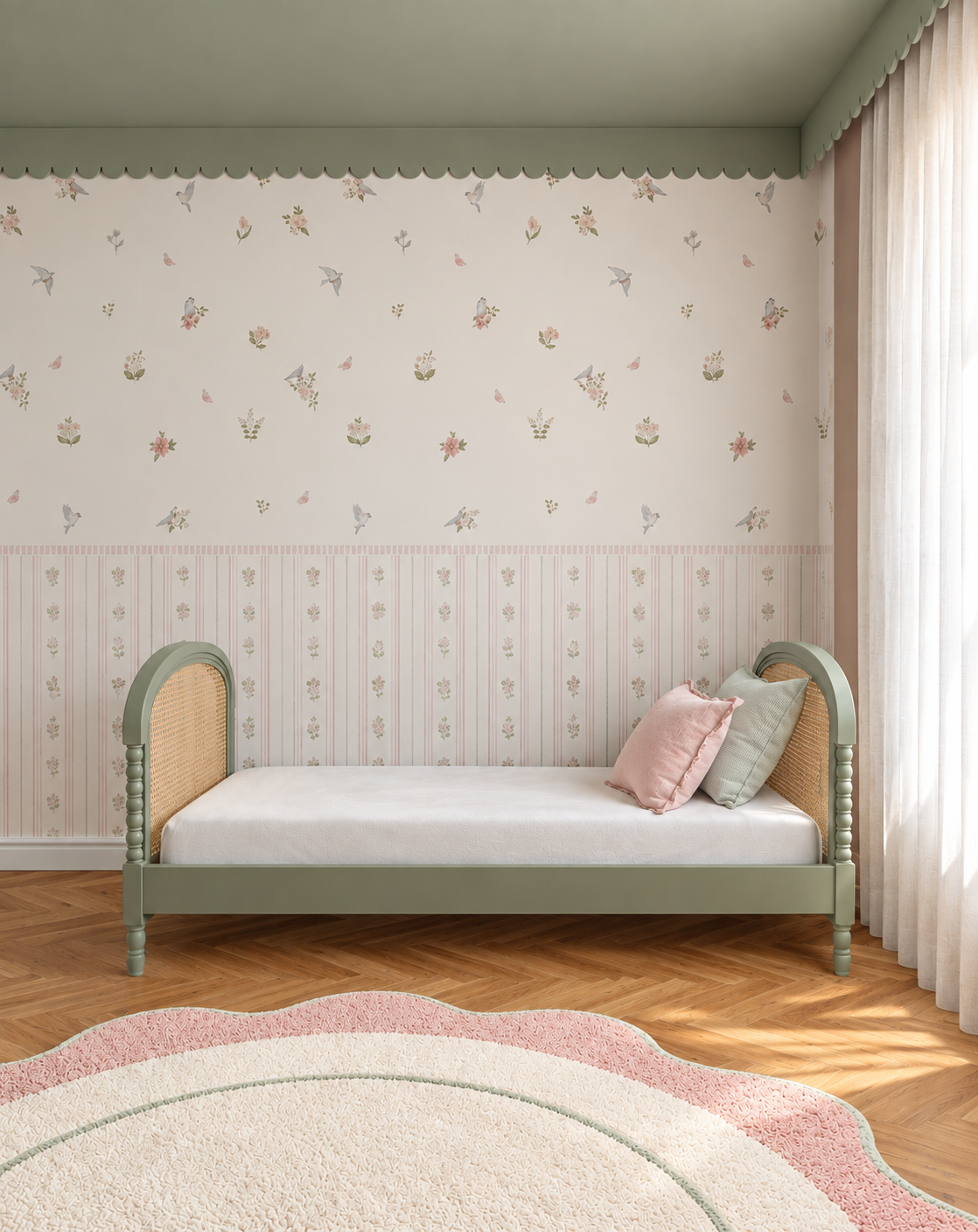 Cama Lorde Evolutiva · 4 em 1 · Verde