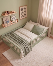 Cama Palito Evolutiva · 4 em 1 · Verde