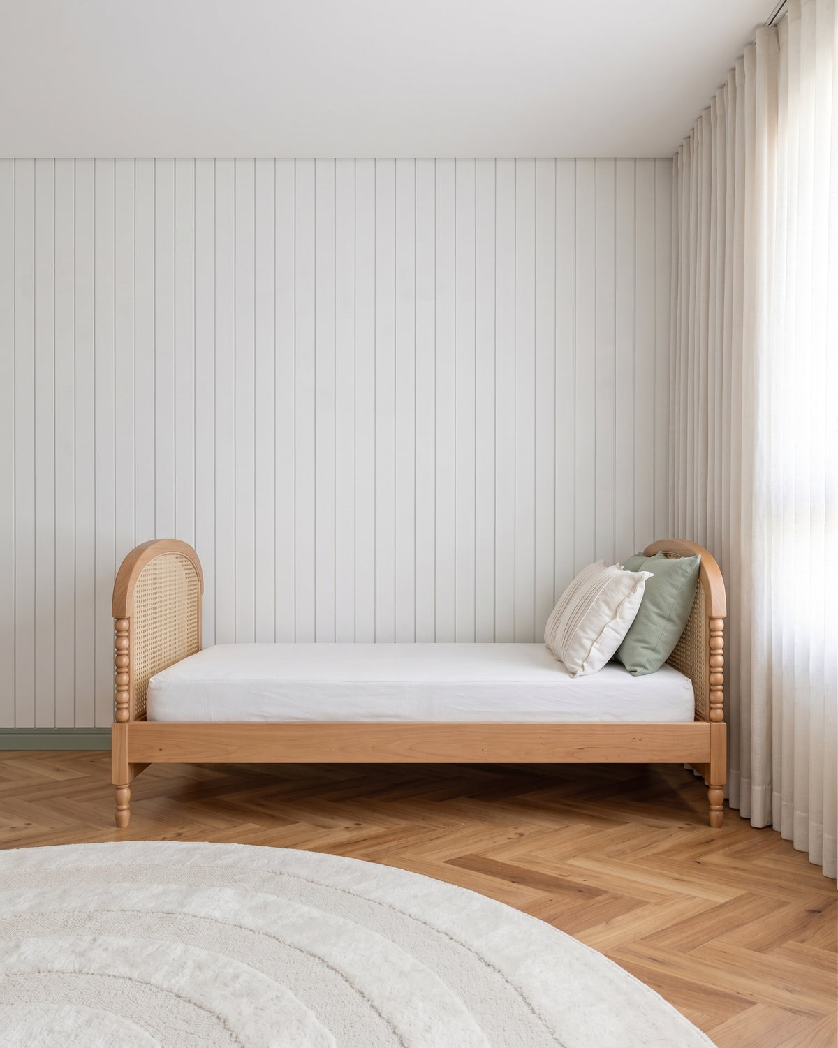 Cama Lorde Evolutiva · 4 em 1 · Madeira Carvalho