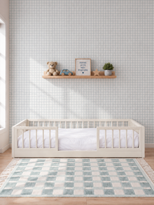 Cama Palito Evolutiva · 4 em 1 · Off White · Saída Central