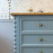 Poem Blue Chest of Drawers
