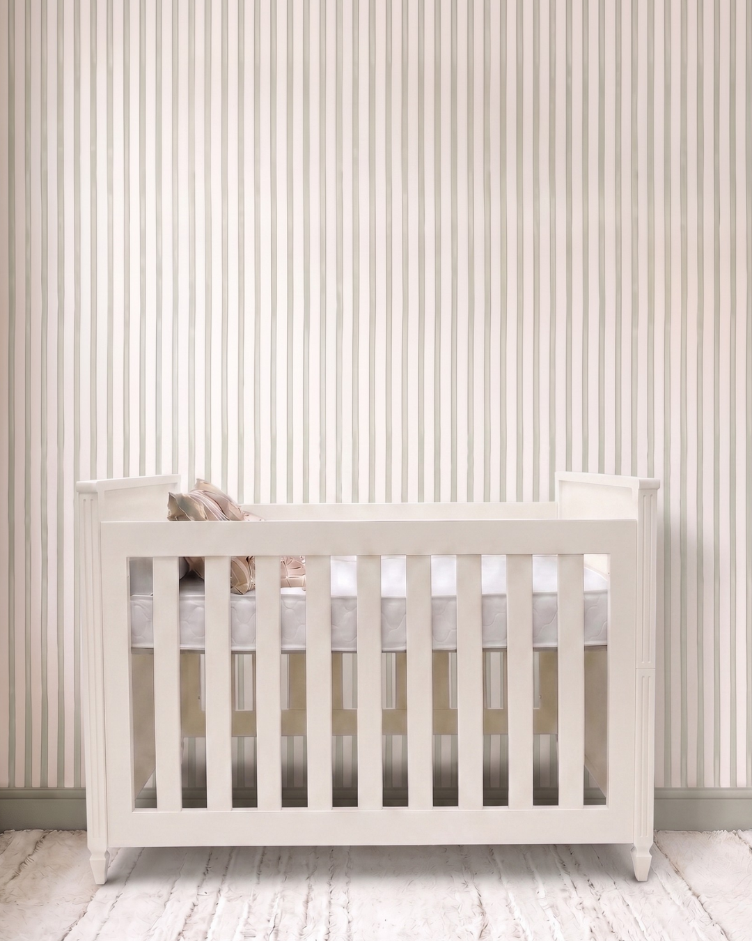 Serene Off-White Bassinet