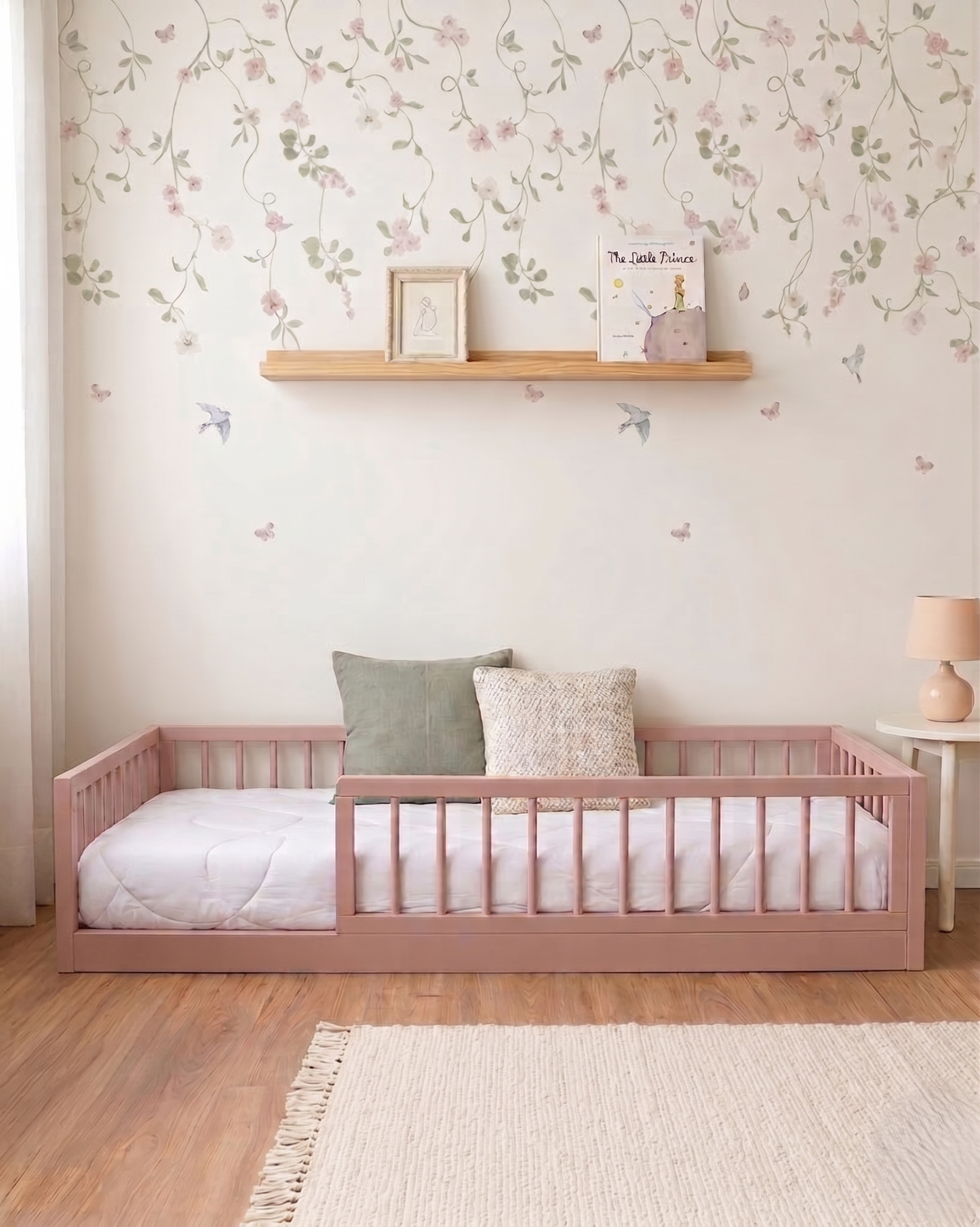 Cama Palito Evolutiva · 4 em 1 · Rosa