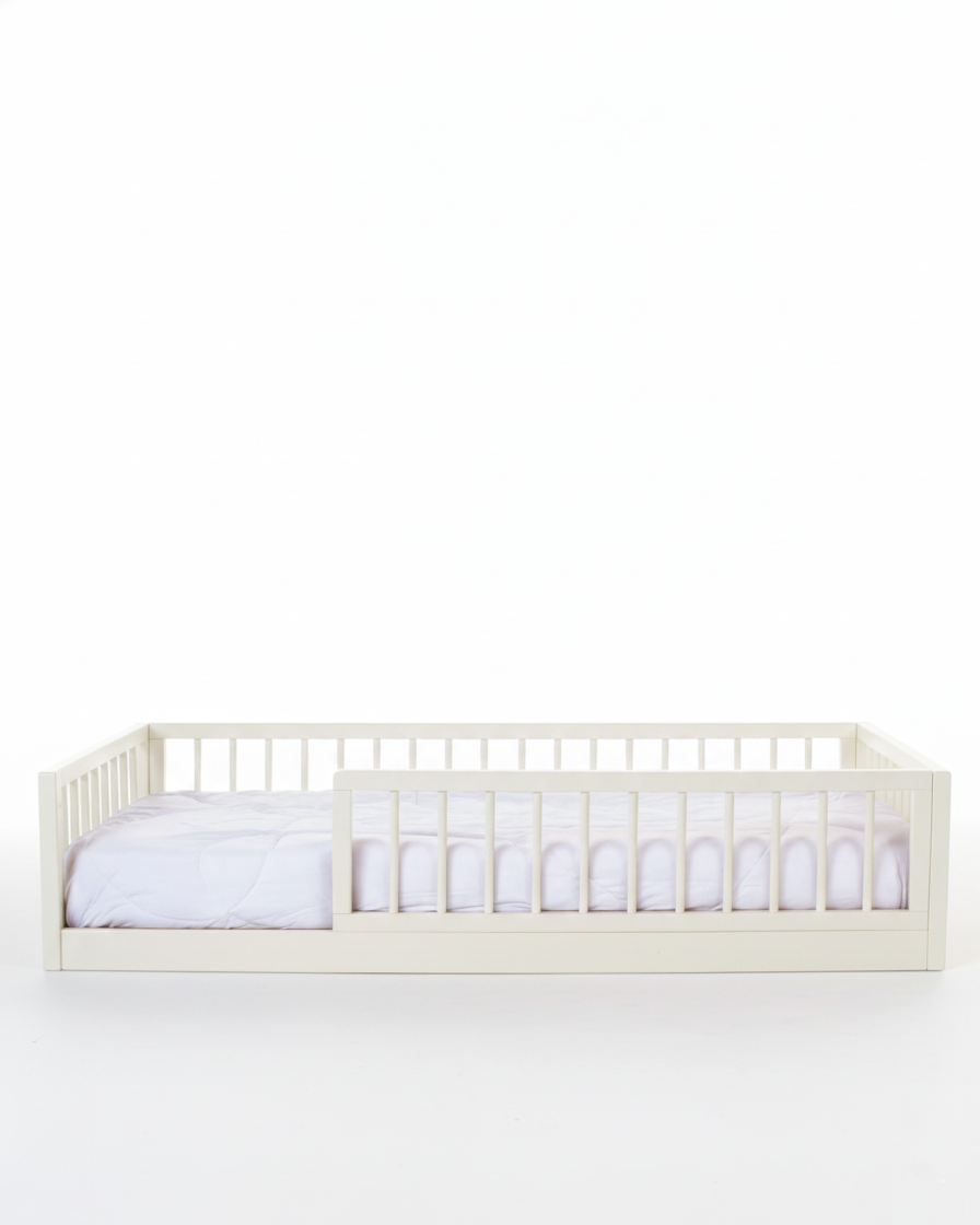 Cama Montessori - Saída Lateral com Auxiliar