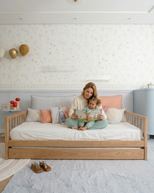 Evolutive Stick Trundle Bed · 4 in 1 · Oak Wood