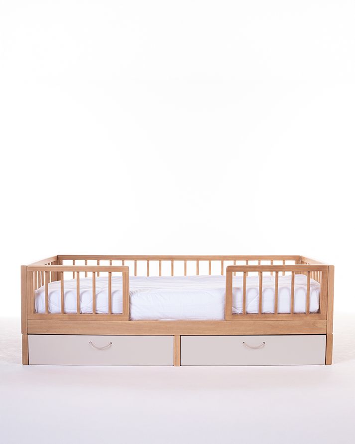 Cama Palito 4 em 1 com Gavetões - Saida Central