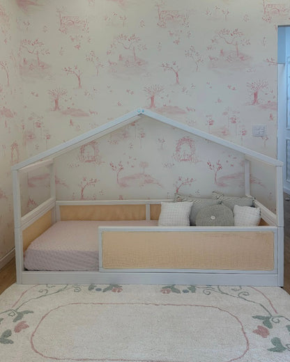 Cama Casinha - Saída Lateral - Palha - Off White (30% OFF)