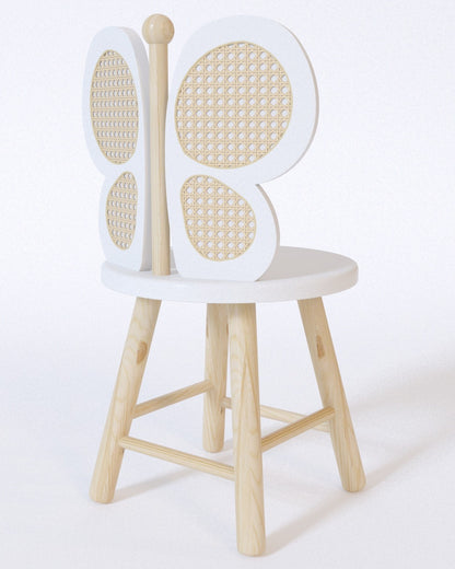 Cadeira Infantil Borboleta Off white