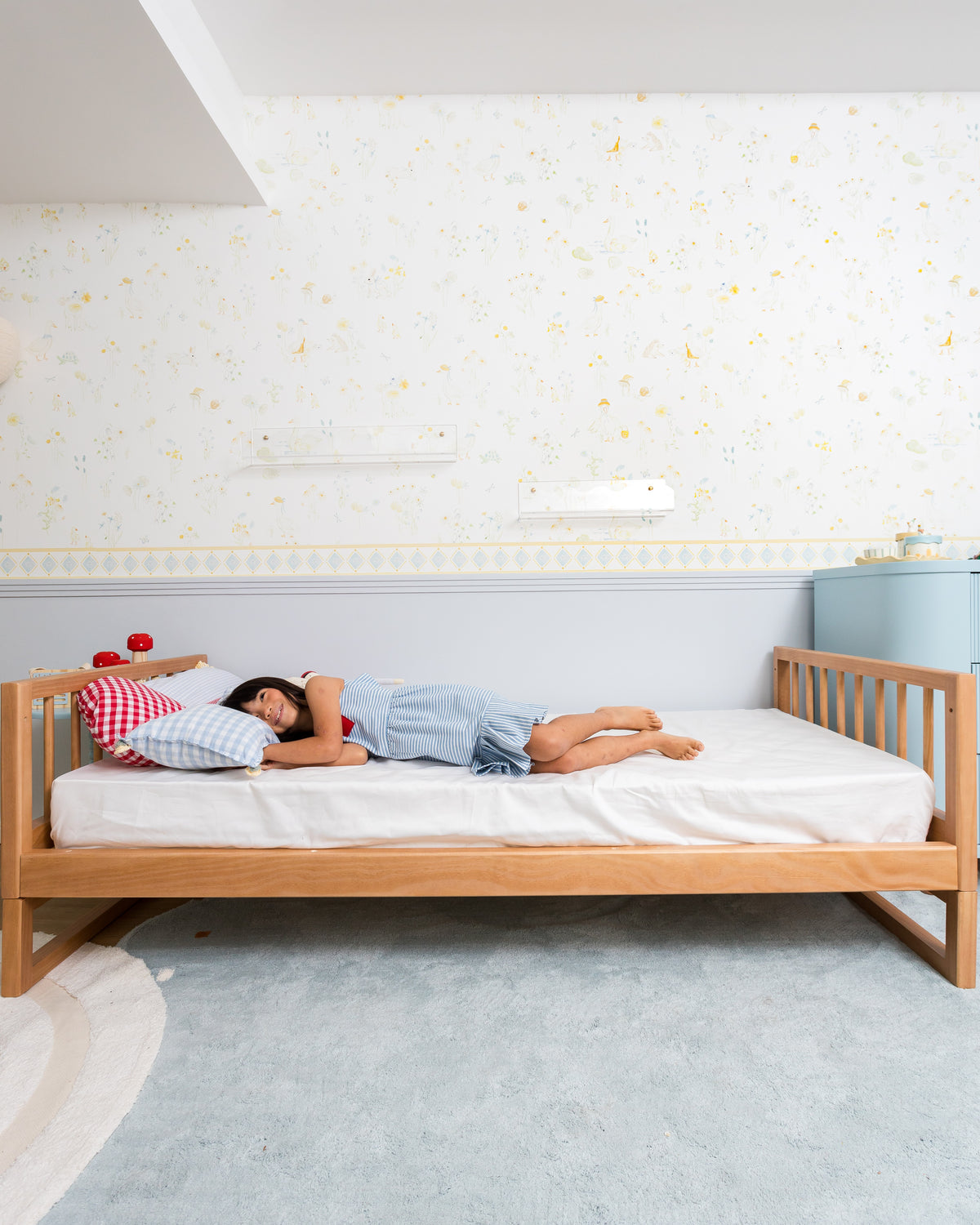 Cama Palito Evolutiva · 4 em 1 · Madeira Carvalho
