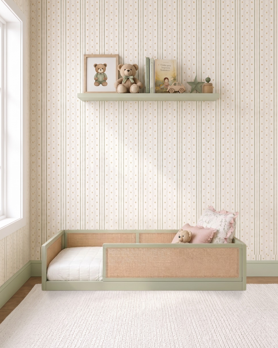 Cama Palha Evolutiva · 4 em 1 · Verde