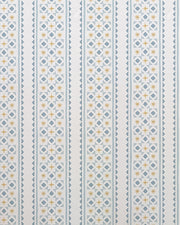 Papel Listras e Gravataria Asteriscos Azul