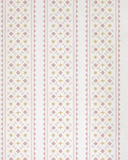 Papel Listras e Gravataria Asteriscos Rosa