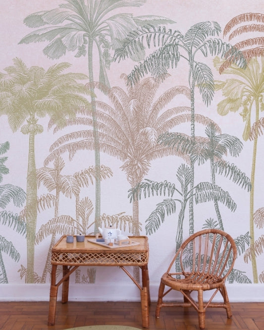 Papel Sketch Tropical Terroso