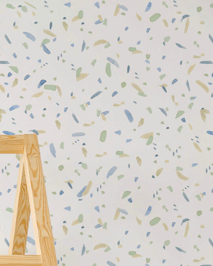 Papel de Parede Artsy blue