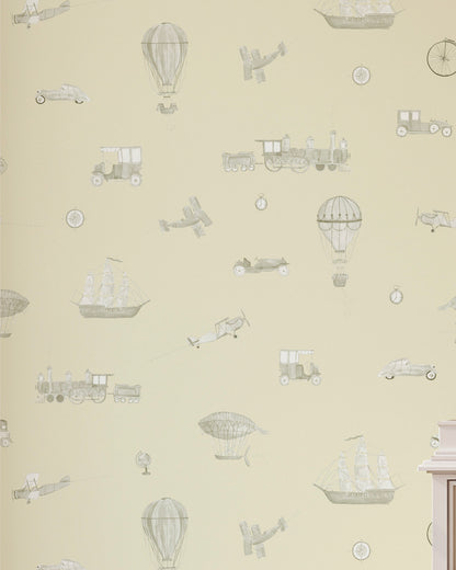 Papel de Parede Voyage Imaginare Bege