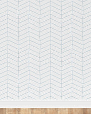 Papel Chevron Azul