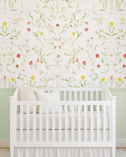 Papel de Parede Jardim Art Nouveau