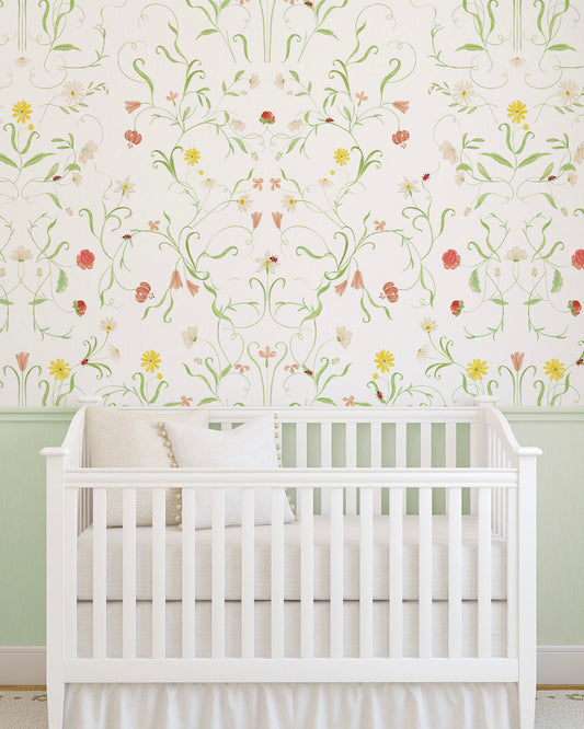 Papel de Parede Jardim Art Nouveau