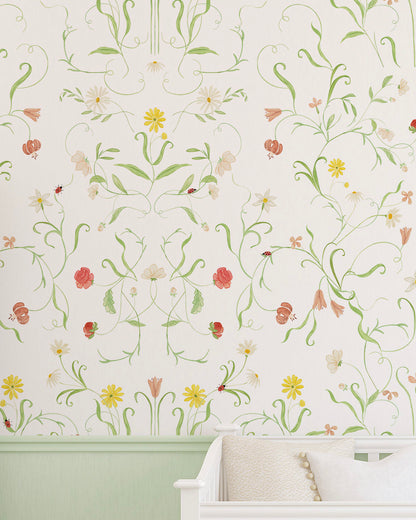 Papel de Parede Jardim Art Nouveau