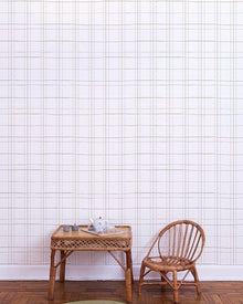 Papel Xadrez Ponto Irregular Bege Material:Papel Celulose