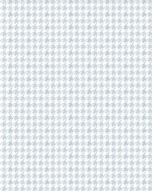 Papel de Pied de Poule Aquarela Azul