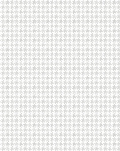 Papel de Pied de Poule Aquarela Cinza