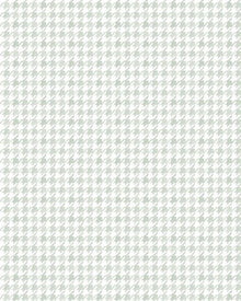 Papel de Pied de Poule Aquarela Verde