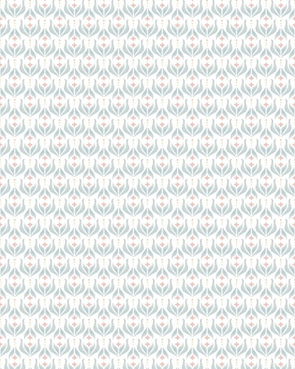 Papel Retro Mini Verde e Rosa