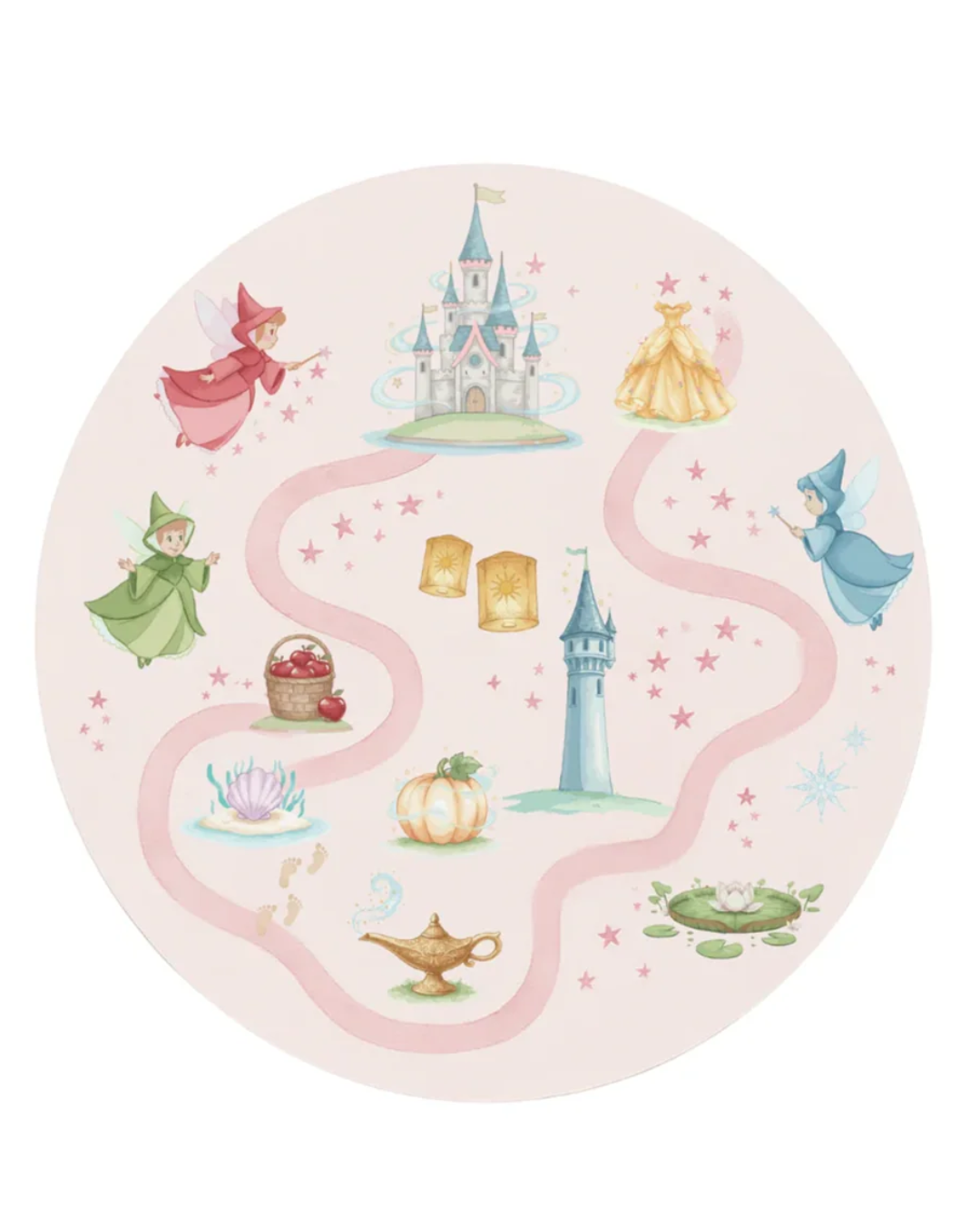 Tapete Playmat Princesa