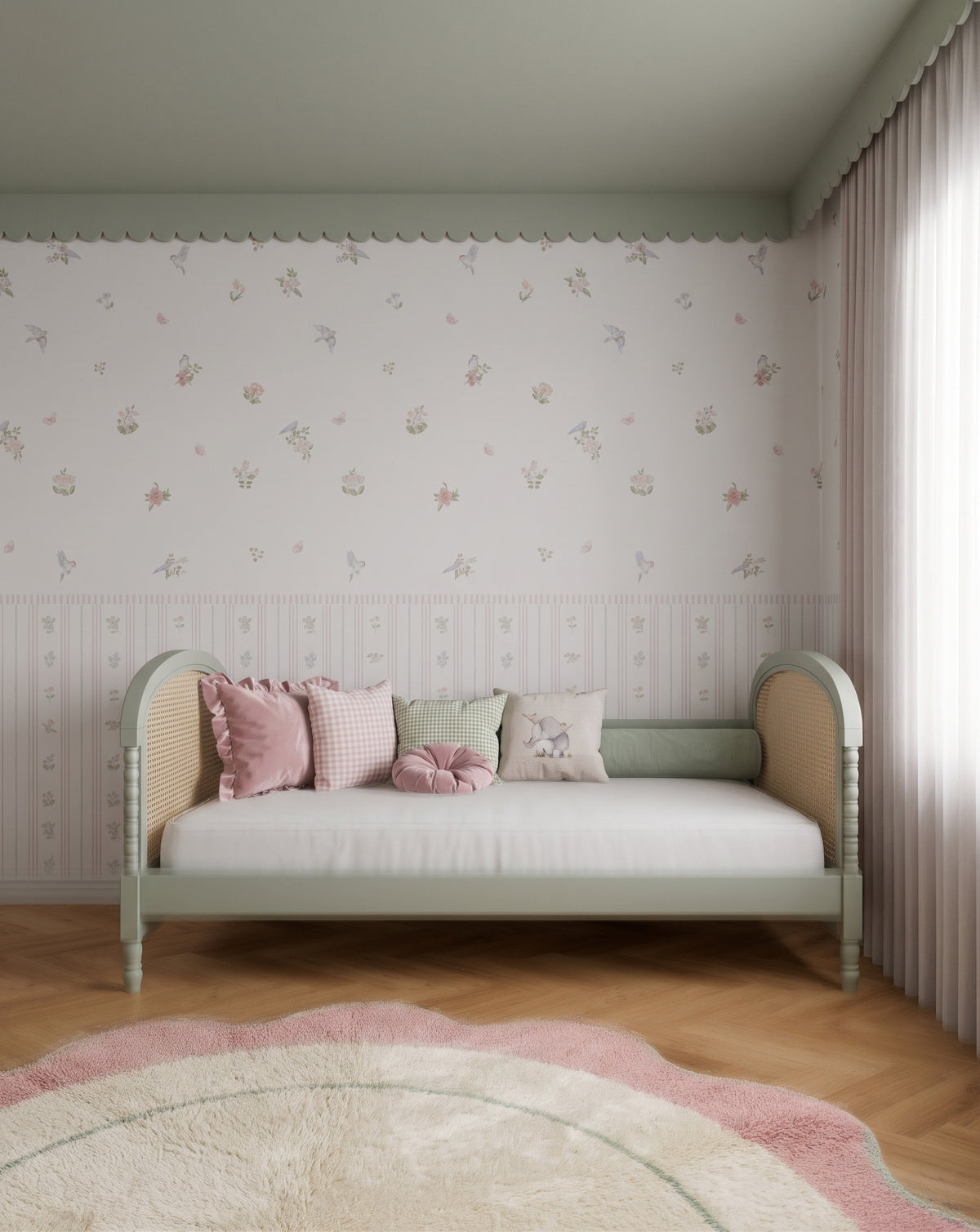 Cama Lorde Evolutiva · 4 em 1 · Verde