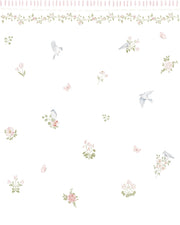 Flowers and Birds Wallpaper