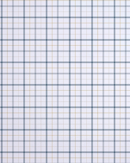 Papel Xadrez Color Azul