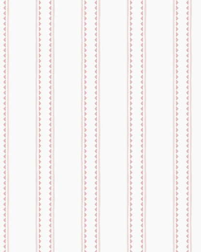 Papel Listras e Triângulos Rosa