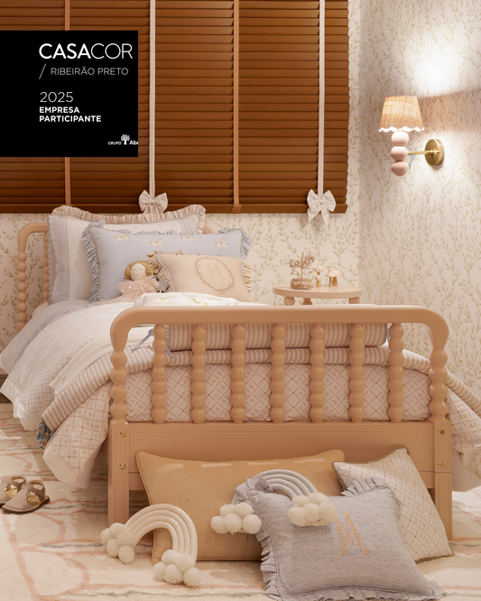 Cama Poema · 3 em 1 · Rosa