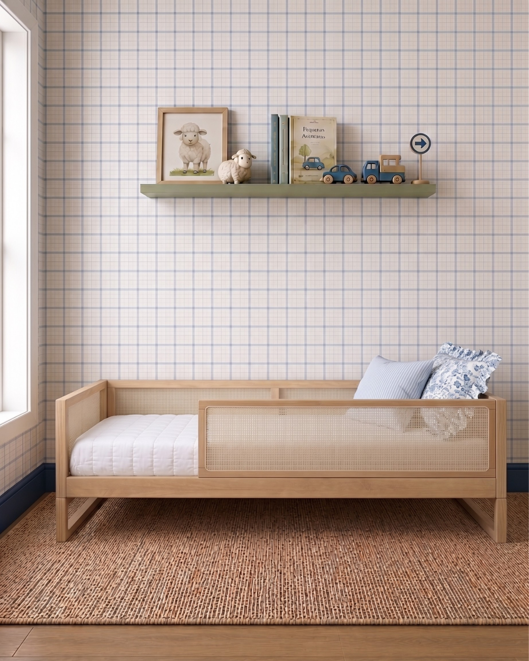 Cama Palha Evolutiva · 4 em 1 · Madeira Carvalho