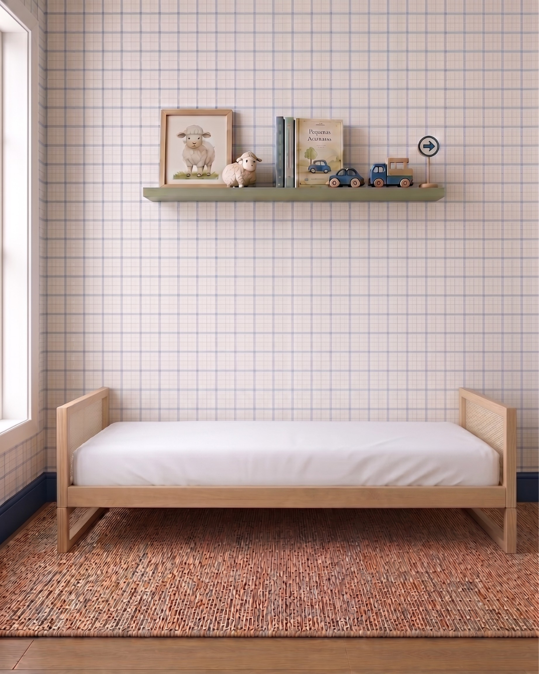 Cama Palha Evolutiva · 4 em 1 · Madeira Carvalho