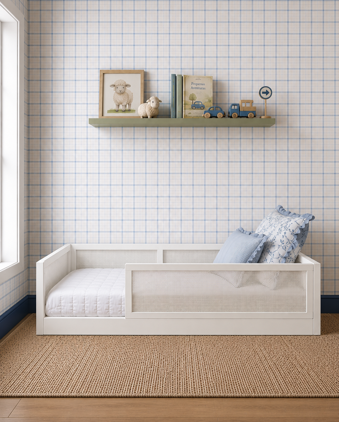 Cama Palha Evolutiva · 4 em 1 · Off White