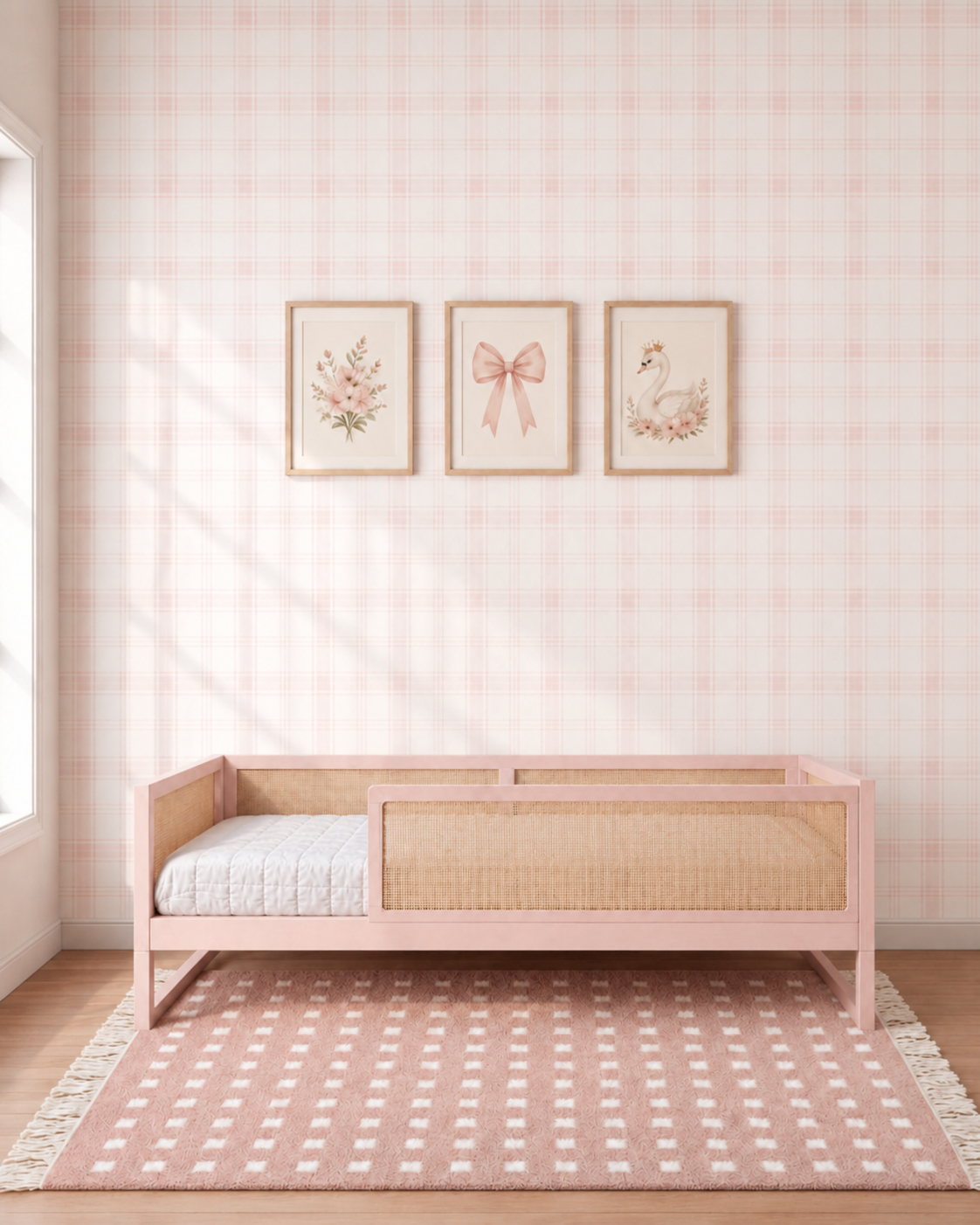 Cama Palha Evolutiva · 4 em 1 · Rosa