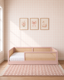 Cama Palha Evolutiva · 4 em 1 · Rosa