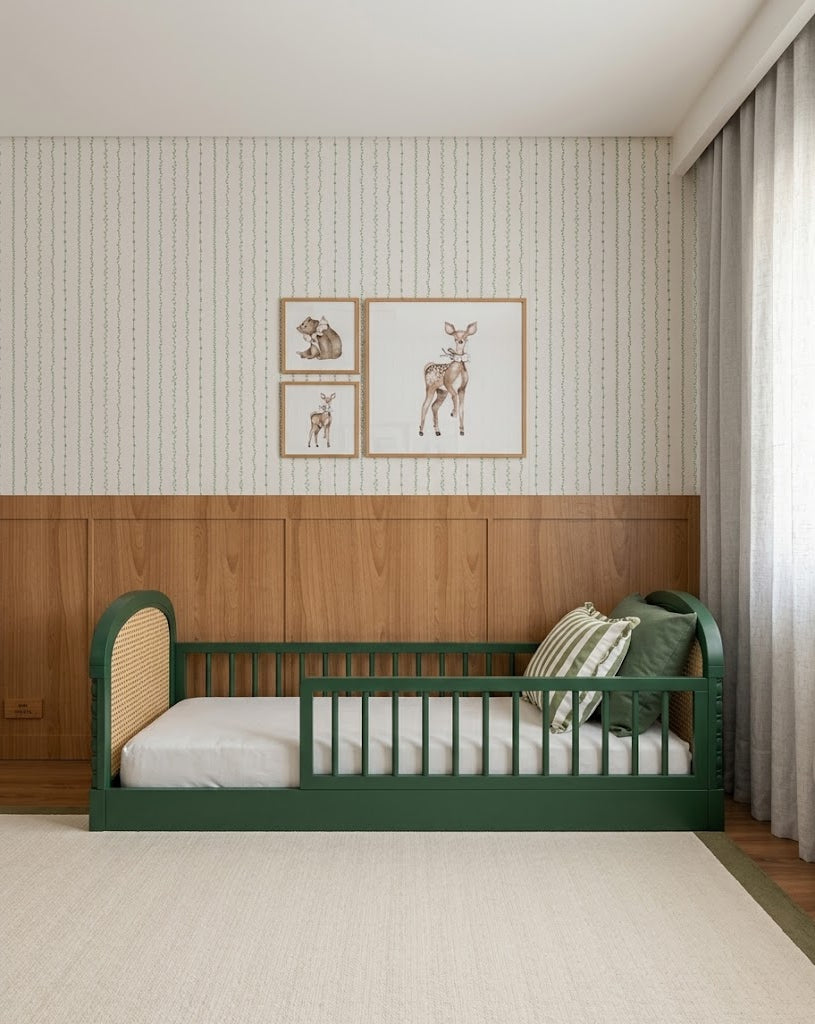 Cama Lorde Evolutiva · 4 em 1 · Verde Escuro